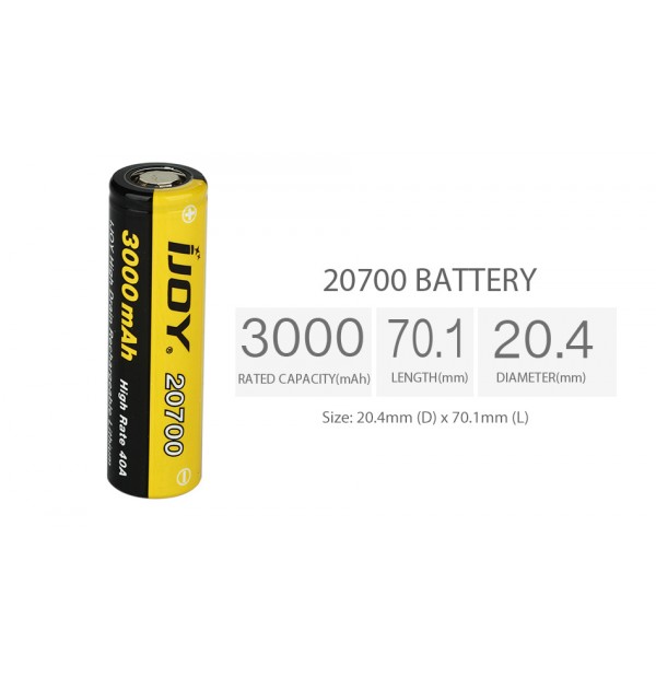 iJoy 20700 3000mAh 40A