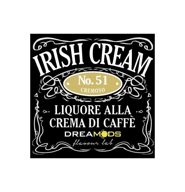 Dreamods - Irish Cream No.51 Aroma Concentrato 10 ml Dreamods - Irish Cream No.51 Aroma Concentrato 10 ml