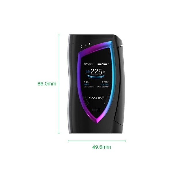 Smok - Devilkin 225W TC Box MOD - Nero Argento Smok - Devilkin 225W TC Box MOD - Nero Argento