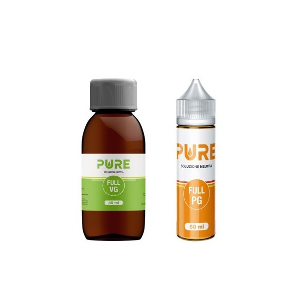 Pack Pure - 50ml VG + 50ml PG Pack Pure - 50ml VG + 50ml PG