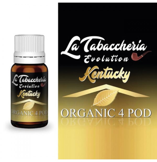 La Tabaccheria Organic 4 Pod Single Leaf Kentucky Aroma 10 ml La Tabaccheria Organic 4 Pod Single Leaf Kentucky Aroma 10 ml