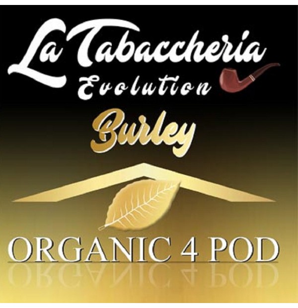 La Tabaccheria Organic 4 Pod Single Leaf Burley Aroma 10 ml La Tabaccheria Organic 4 Pod Single Leaf Burley Aroma 10 ml