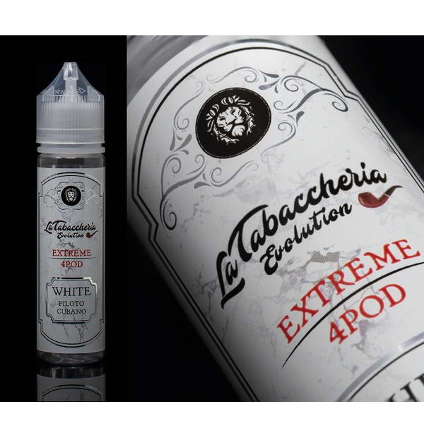 WHITE PILOTO CUBANO EXTREME 4POD AROMA 20 ML LA TABACCHERIA WHITE PILOTO CUBANO EXTREME 4POD AROMA 20 ML LA TABACCHERIA