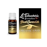 La Tabaccheria Organic 4 Pod BLACK CAVENDISH Aroma 10 ml