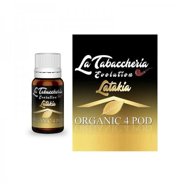 La Tabaccheria Organic 4 Pod latakia Aroma 10 ml La Tabaccheria Organic 4 Pod latakia Aroma 10 ml