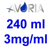 Pack Base Avoria 240ml 50/50 - 3mg/ml (100+100+4x10)