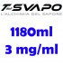 Pack Base Avoria 1180ml 50/50 - 3mg/ml (500+500+18x10)