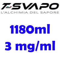 Pack Base Avoria 1180ml 50/50 - 3mg/ml (500+500+18x10)