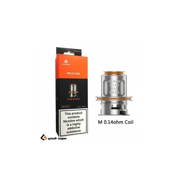 GEEKVAPE RESISTENZA per Z MAX -MESH M SERIES COIL 0.14OHM - 1 PEZZO