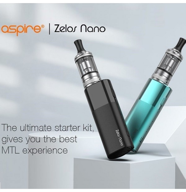 ZELOS NANO KIT COMPLETO 1600MAH ASPIRE