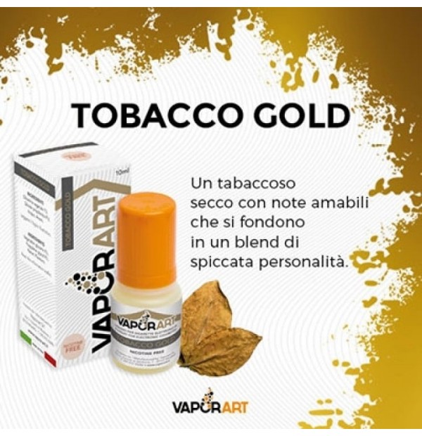 Vaporart Liquido Pronto TOBACCO GOLD 10ml VaporArt