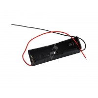 Supporto Batteria 1x18650 Cablato